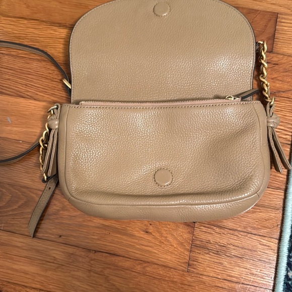 Tory Burch Tan Leather Crossbody Bag - Picture 3 of 12